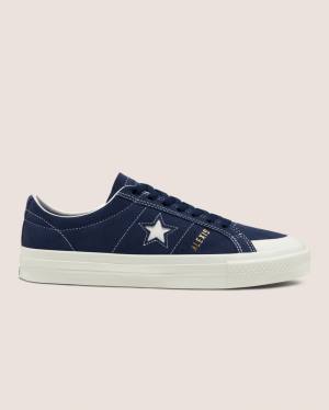 Converse CONS Alexis Sablone One Star Pro Suede Low Tops Shoes Blue | CV-713XAE