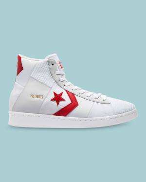 Converse Chase The Drip Pro Leather High Tops Shoes White | CV-809SAY