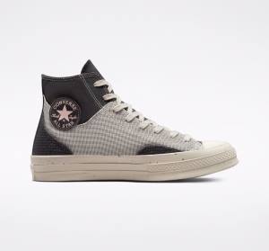 Converse Chuck 70 Crafted Canvas High Tops Shoes Brown | CV-019ITG