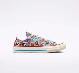 Converse Chuck 70 Frozen Treats Low Tops Shoes Red / Blue | CV-271HLX