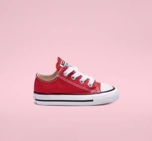 Converse Chuck Taylor All Star Classic Low Tops Shoes Red | CV-865CED