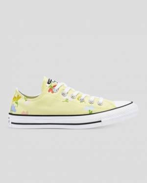 Converse Chuck Taylor All Star Garden Party Low Tops Shoes Yellow | CV-913GUQ