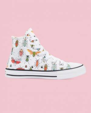 Converse Chuck Taylor All Star Glow Bug High Tops Shoes White | CV-275BJE