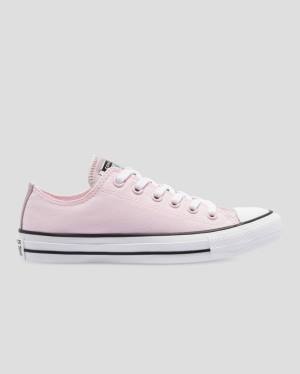 Converse Chuck Taylor All Star Mono Metallic Low Tops Shoes Pink | CV-143HGC