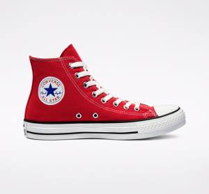 Converse Chuck Taylor All Star Red High Tops Shoes Red | CV-583EGN
