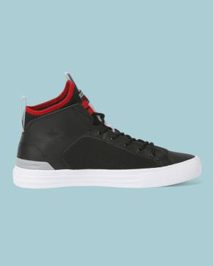 Converse Chuck Taylor All Star Ultra Synthetic Leather High Tops Shoes Black | CV-031XCJ