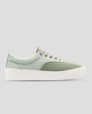 Converse Jungle Cloth Skidgrip Low Tops Shoes Green | CV-654IXR