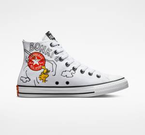 Converse Peanuts Chuck Taylor All Star High Tops Shoes White / Black / Red | CV-326AIT