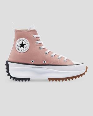 Converse Run Star Hike Three High Tops Shoes Pink | CV-729BDJ