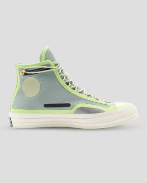 Converse Seam Tape Chuck 70 High Tops Shoes Green | CV-123YZB