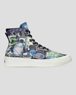Converse Skidgrip Beat The World High Tops Shoes Multicolor | CV-640VWR