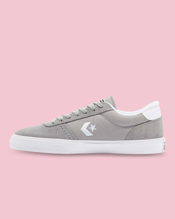 Converse Boulevard Low Tops Shoes Grey | CV-723PXB