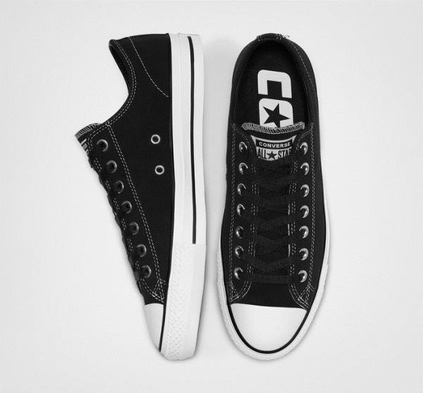 Converse CONS Chuck Taylor All Star Pro Suede Skate Shoes Black / White | CV-630CFL