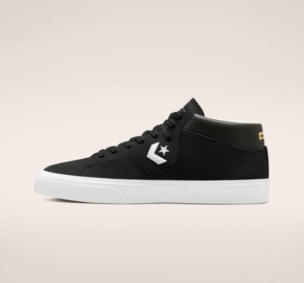 Converse CONS Louie Lopez Pro Mid Skate Shoes Black / White | CV-730CNU