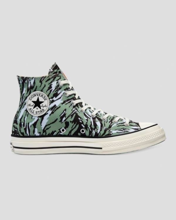 Converse Carhartt Chuck 70 High Tops Shoes Green | CV-817OJC