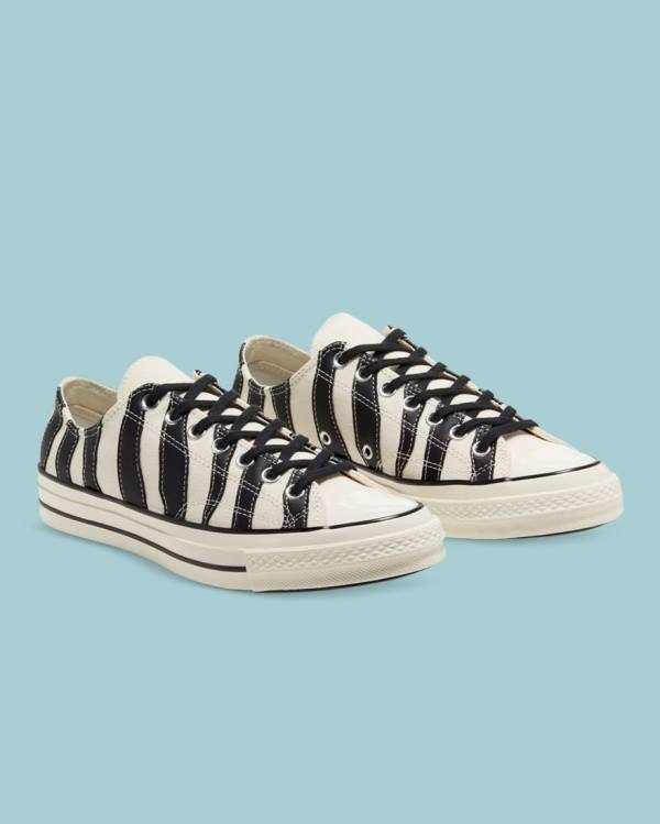 Converse Chuck 70 Archive Zebra Overlay Low Tops Shoes Beige | CV-954GQA