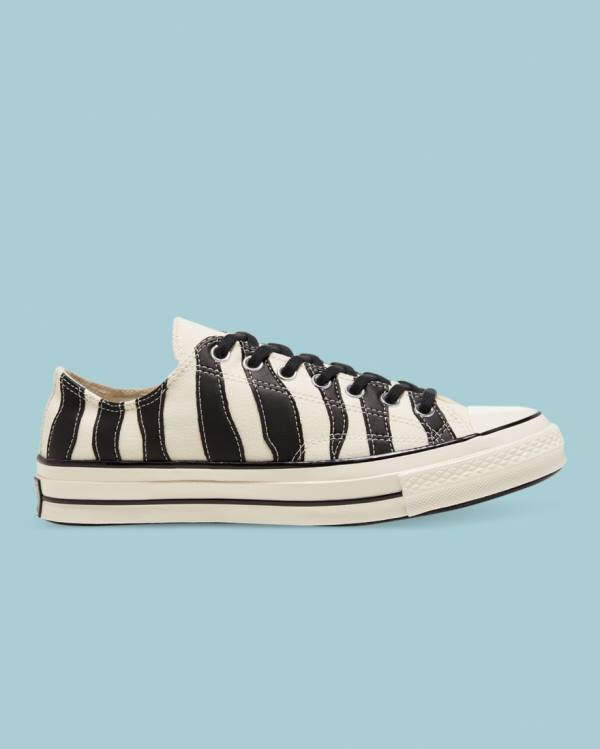 Converse Chuck 70 Archive Zebra Overlay Low Tops Shoes Beige | CV-954GQA