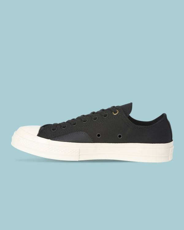 Converse Chuck 70 Clean N Preme Low Tops Shoes Black | CV-230YWM