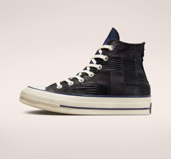 Converse Chuck 70 It's Possible High Tops Shoes Black / Navy | CV-486PHC