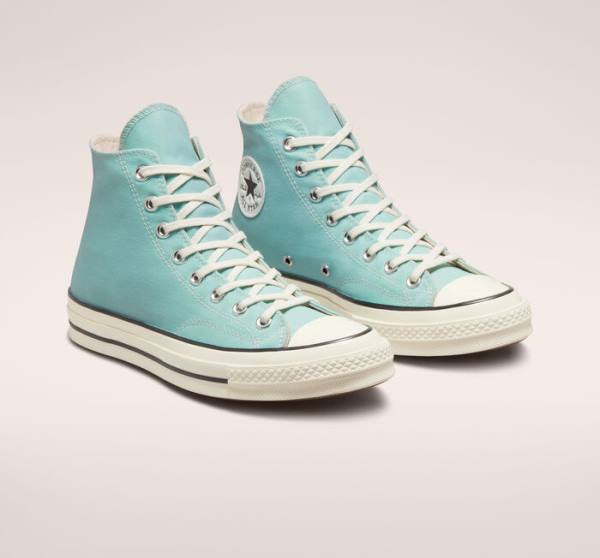 Converse Chuck 70 Pastel Polyester High Tops Shoes Black | CV-341KJH