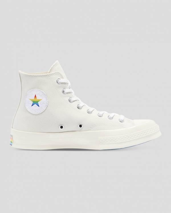 Converse Chuck 70 Pride High Tops Shoes Beige | CV-136SYF