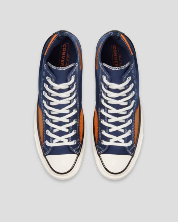 Converse Chuck 70 Ripstop High Tops Shoes Blue | CV-416UAE