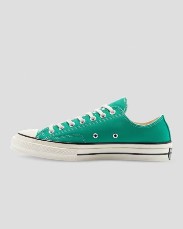 Converse Chuck 70 Seasonal Colour Low Tops Shoes Green | CV-357ZXG