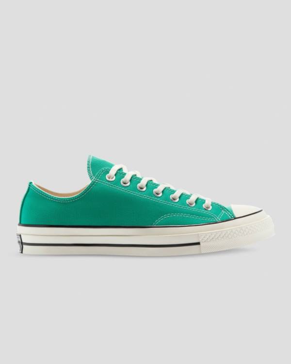 Converse Chuck 70 Seasonal Colour Low Tops Shoes Green | CV-357ZXG