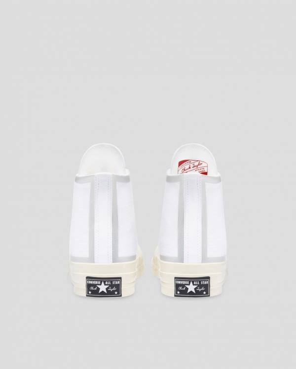 Converse Chuck 70 Tape Seam High Tops Shoes White | CV-367BKN