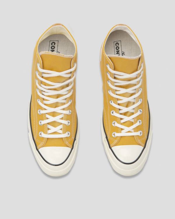 Converse Chuck 70 Vintage Canvas High Tops Shoes Yellow | CV-346PAK