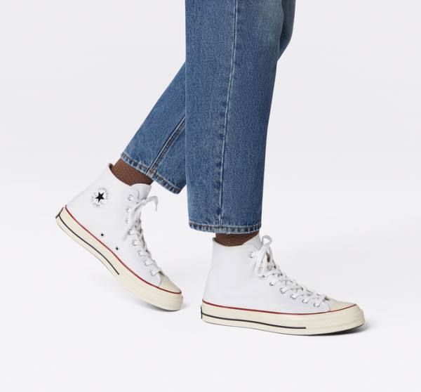 Converse Chuck 70 Vintage Canvas High Tops Shoes White | CV-835BAF