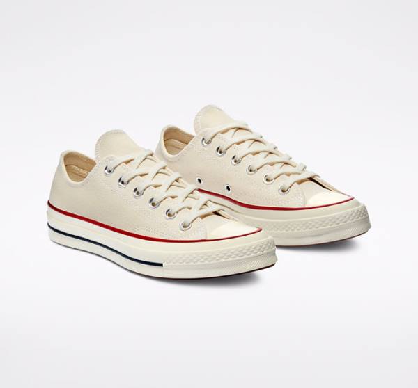 Converse Chuck 70 Vintage Canvas Low Tops Shoes Dark Red | CV-197APD