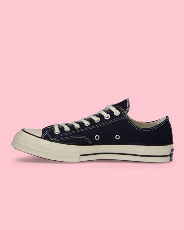 Converse Chuck 70 Vintage Canvas Low Tops Shoes Black | CV-835RKJ