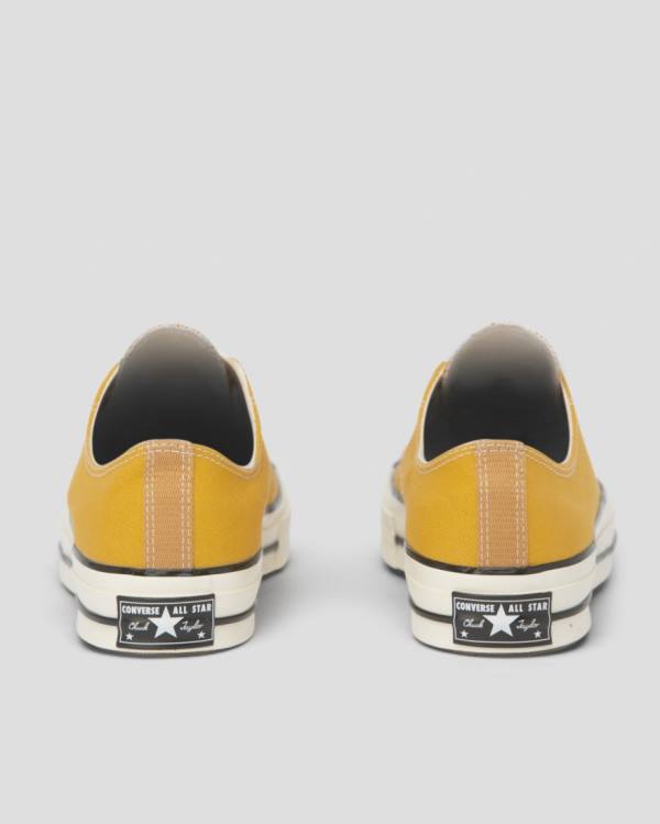 Converse Chuck 70 Vintage Canvas Low Tops Shoes Yellow | CV-934AJU