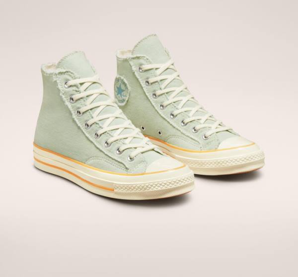 Converse Chuck 70 Washed Denim High Tops Shoes Light Blue / Indigo | CV-273BVH