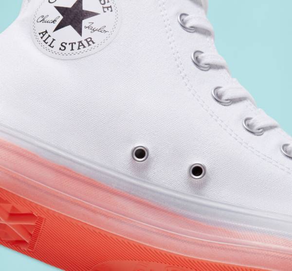 Converse Chuck Taylor All Star CX High Tops Shoes White / Mango | CV-371BCO