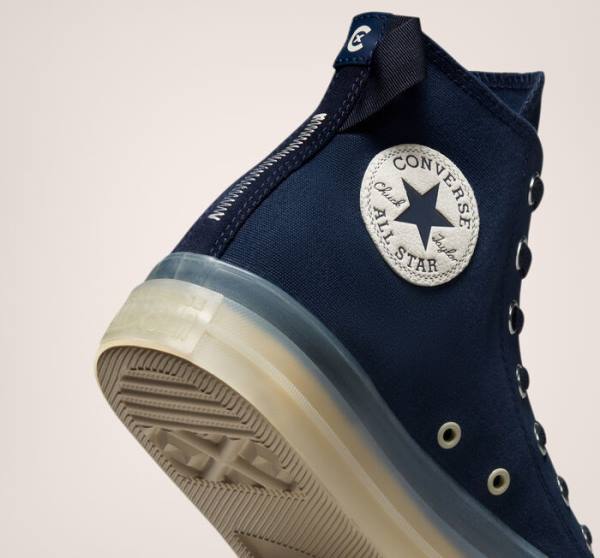 Converse Chuck Taylor All Star CX Seasonal Color High Tops Shoes Navy / Obsidian | CV-482KAM