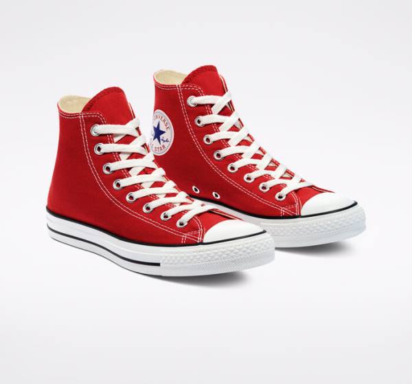 Converse Chuck Taylor All Star Classic High Tops Shoes Red | CV-271DLY