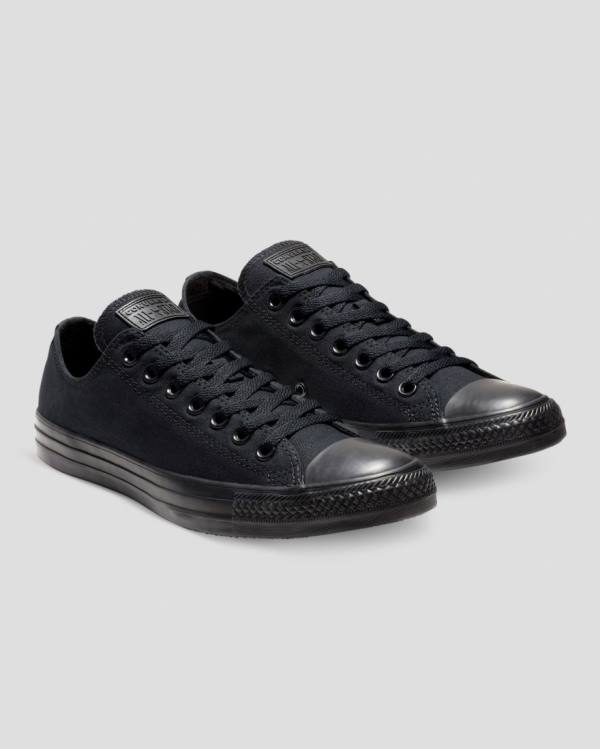 Converse Chuck Taylor All Star Classic Low Tops Shoes Black | CV-632CVR