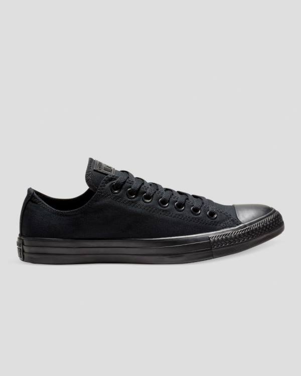 Converse Chuck Taylor All Star Classic Low Tops Shoes Black | CV-632CVR