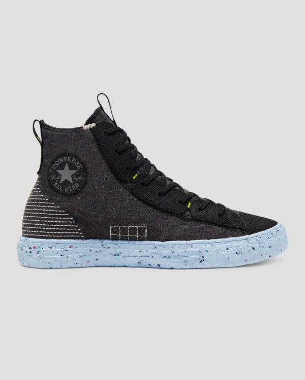 Converse Chuck Taylor All Star Crater High Tops Shoes Black | CV-813YPA