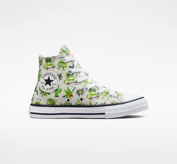 Converse Chuck Taylor All Star Creatures High Tops Shoes Black | CV-067VOE