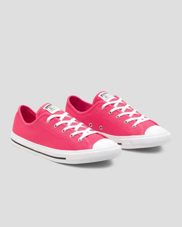 Converse Chuck Taylor All Star Dainty Low Tops Shoes Pink | CV-026BGX