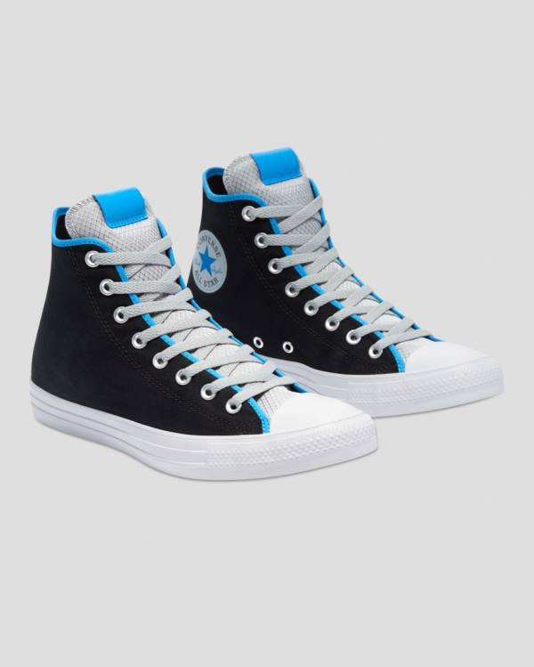 Converse Chuck Taylor All Star Digital Terrain High Tops Shoes Black | CV-357IQP