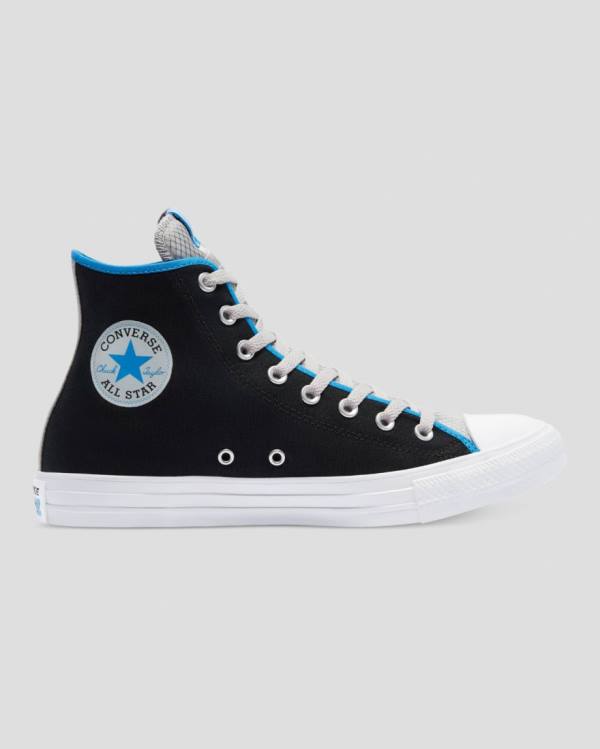 Converse Chuck Taylor All Star Digital Terrain High Tops Shoes Black | CV-357IQP