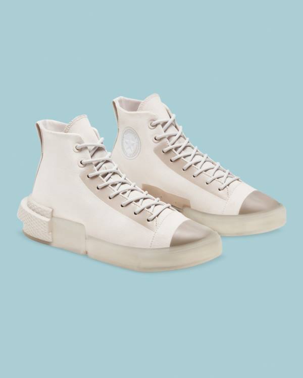 Converse Chuck Taylor All Star Disrupt CX Monochrome High Tops Shoes Beige | CV-641BFV