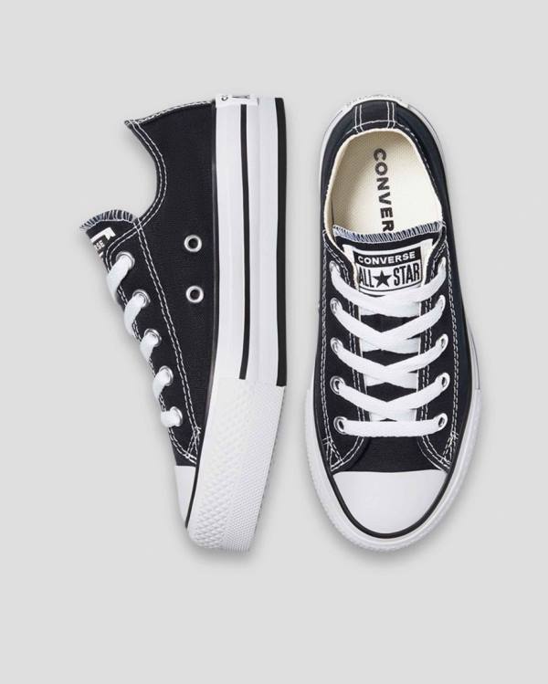 Converse Chuck Taylor All Star EVA Platform Low Tops Shoes Black | CV-510NYO