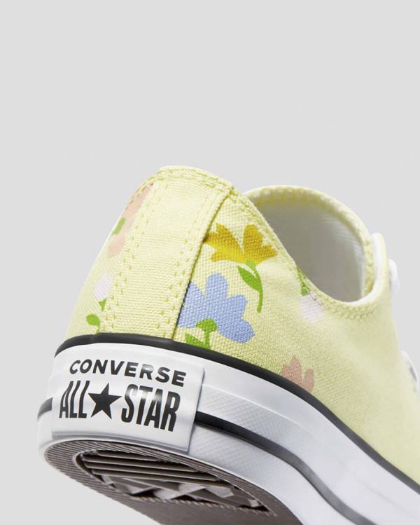 Converse Chuck Taylor All Star Garden Party Low Tops Shoes Yellow | CV-913GUQ