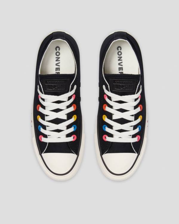 Converse Chuck Taylor All Star My Story Low Tops Shoes Black | CV-173VUA