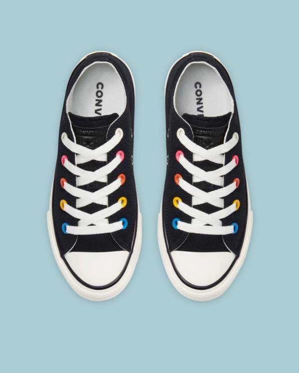 Converse Chuck Taylor All Star My Story Low Tops Shoes Black | CV-648TXR